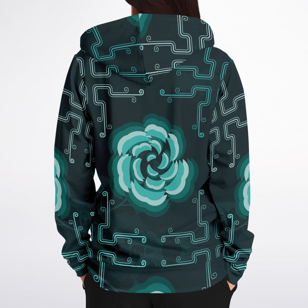 $NiieihiiNookei Fashion Zip-Up Hoodie - AOP