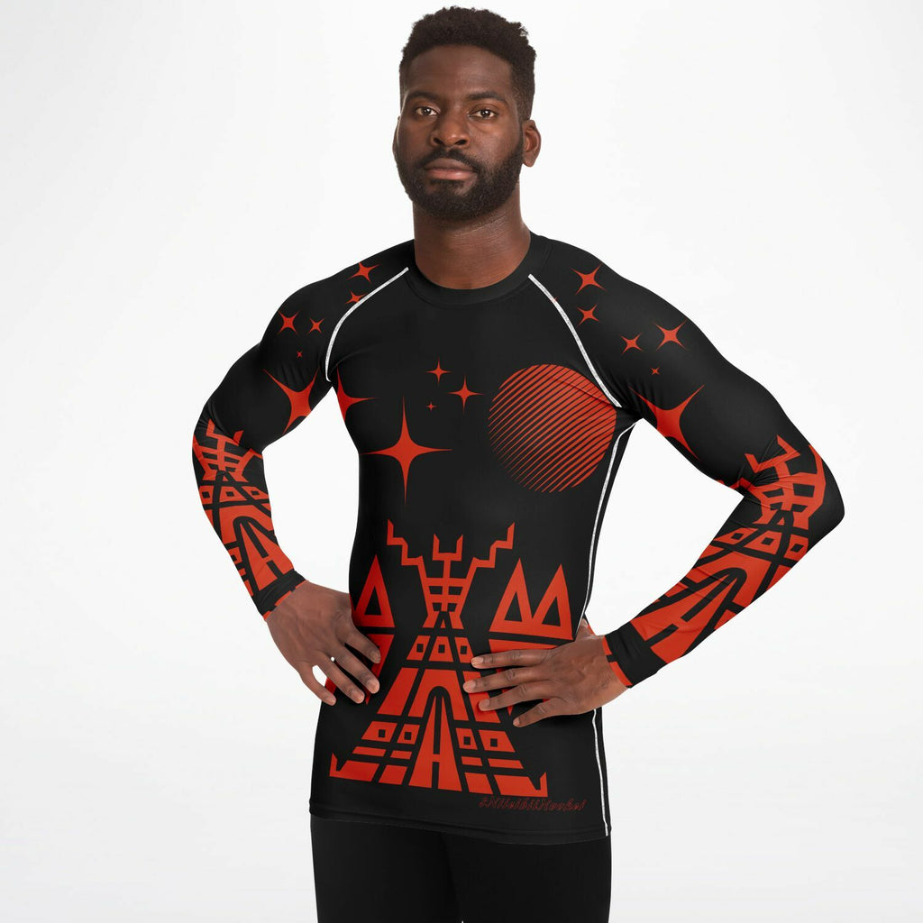 $NiieihiiNookei Men's Rashguard - AOP