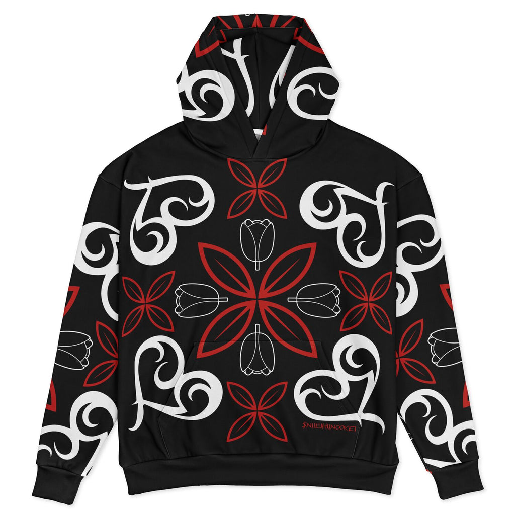$NiieihiiNookei Heavyweight Oversized Hoodie - AOP
