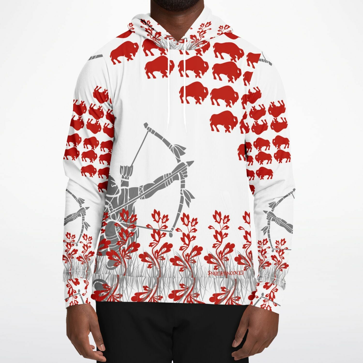 $NiieihiiNookei Athletic Hoodie - AOP