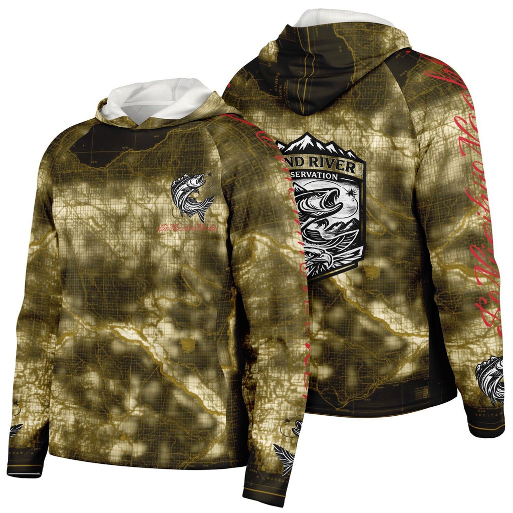$NiieihiiNookei Performance Fishing Hoodie - 40+UPF