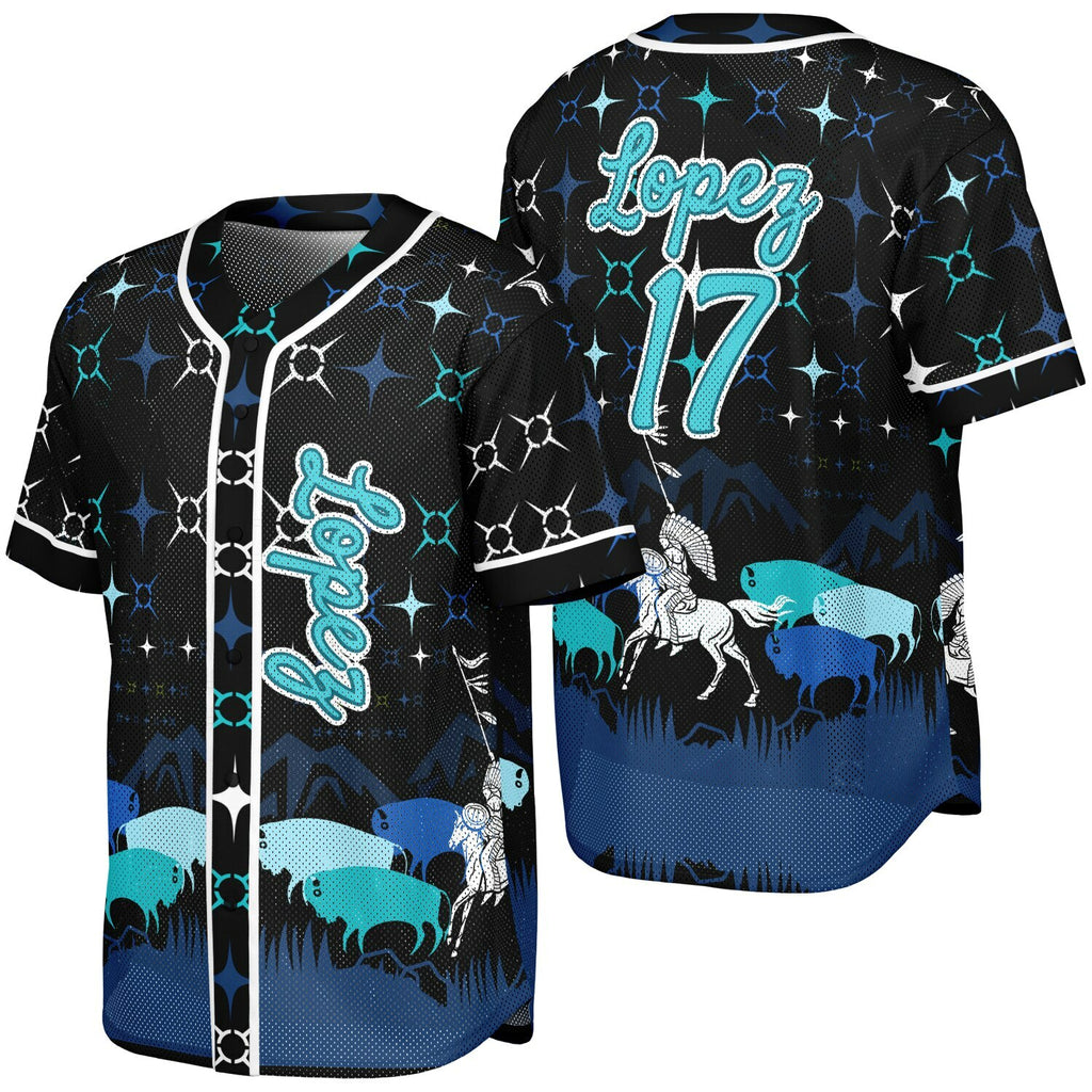 #17 Lopez Premium Baseball Jersey - AOP copy