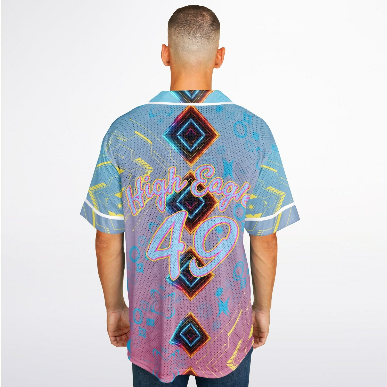 $NiieihiiNookei Premium Baseball Jersey - AOP FamilyTeam