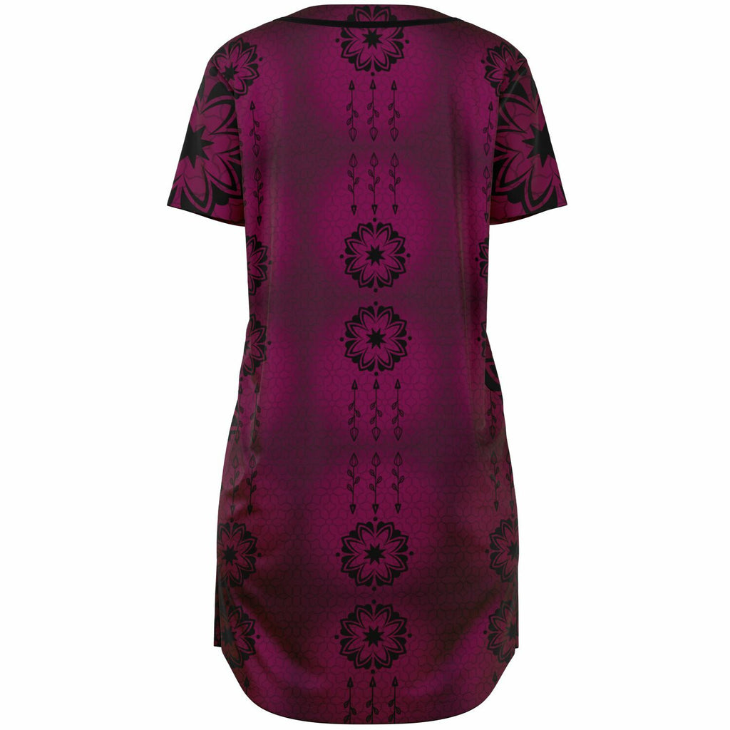 $NiieihiiNookei Baseball Jersey Dress - AOP