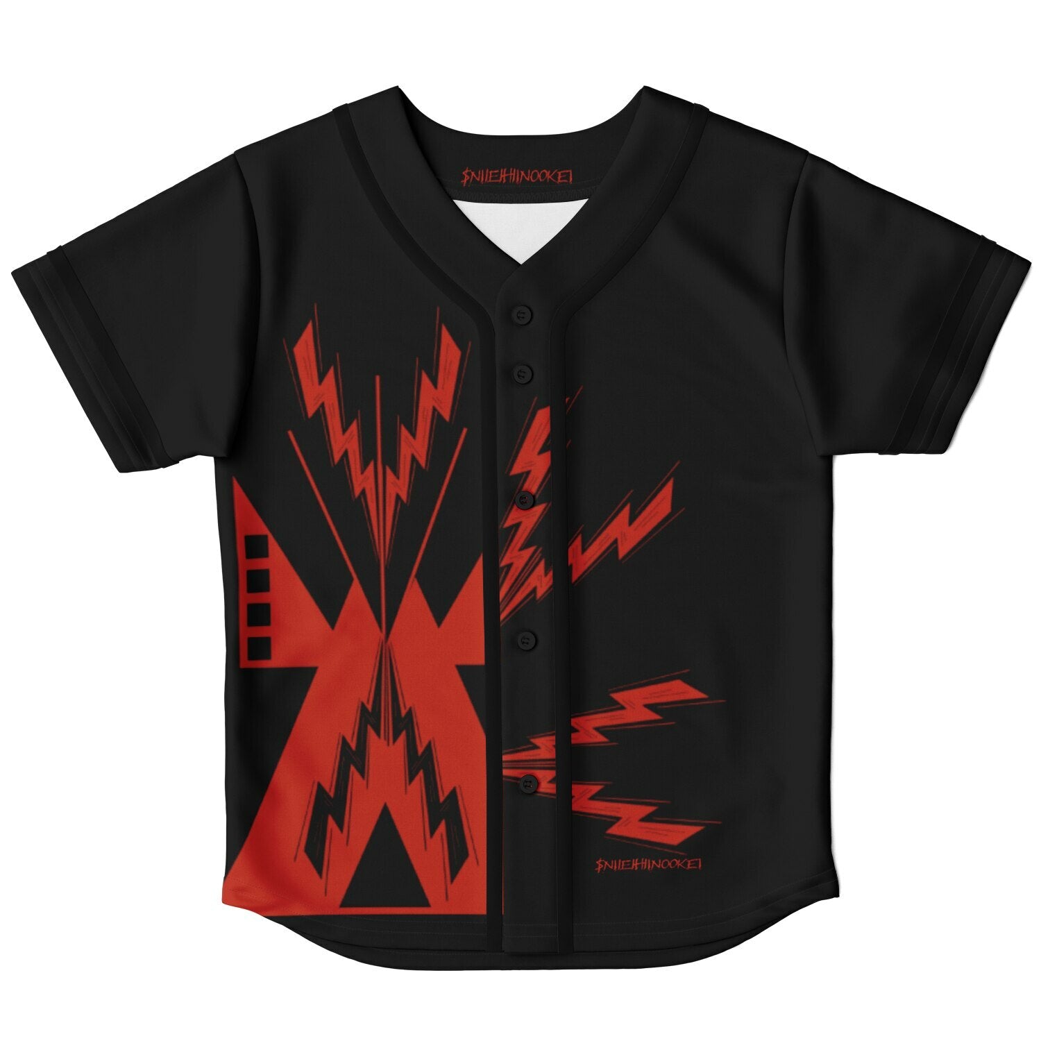 $NiieihiiNookei Kids Baseball Jersey - AOP