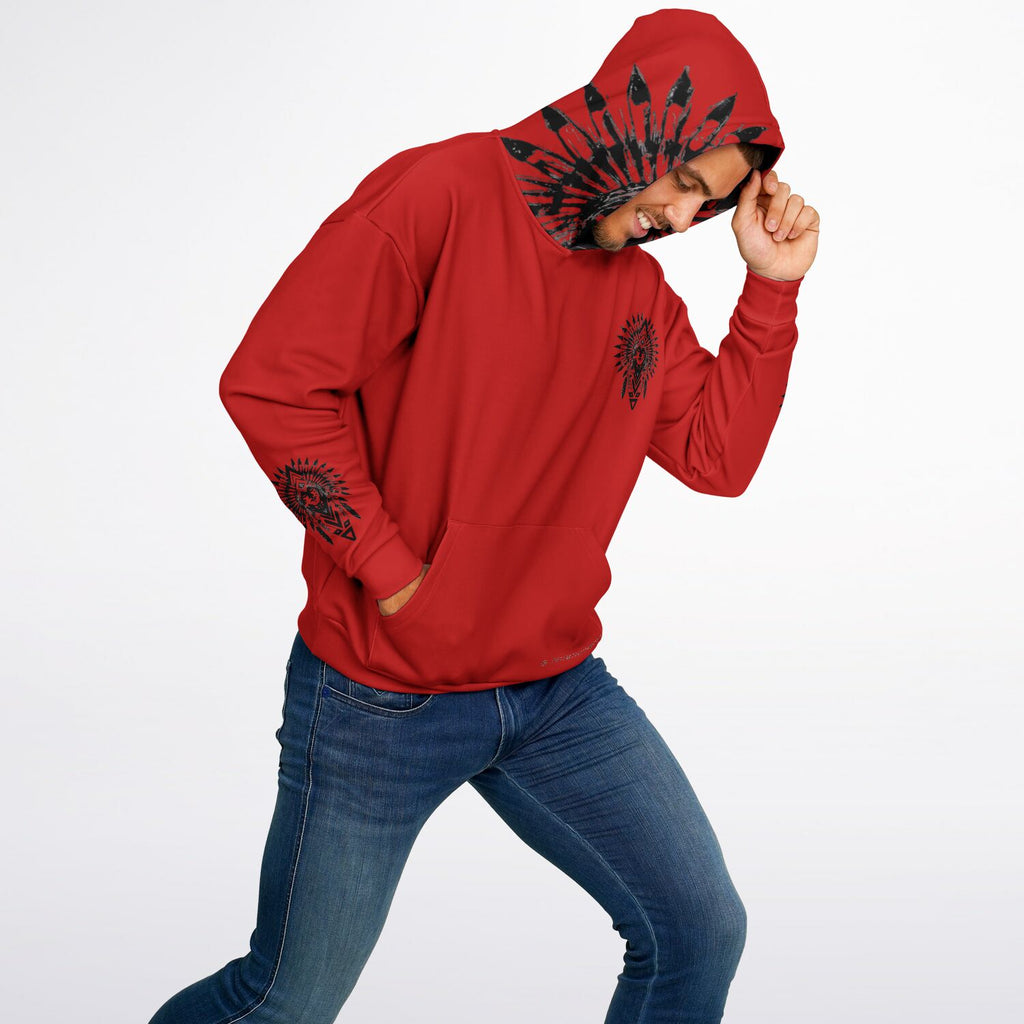 $NiieihiiNookei Heavyweight Oversized Hoodie - AOP