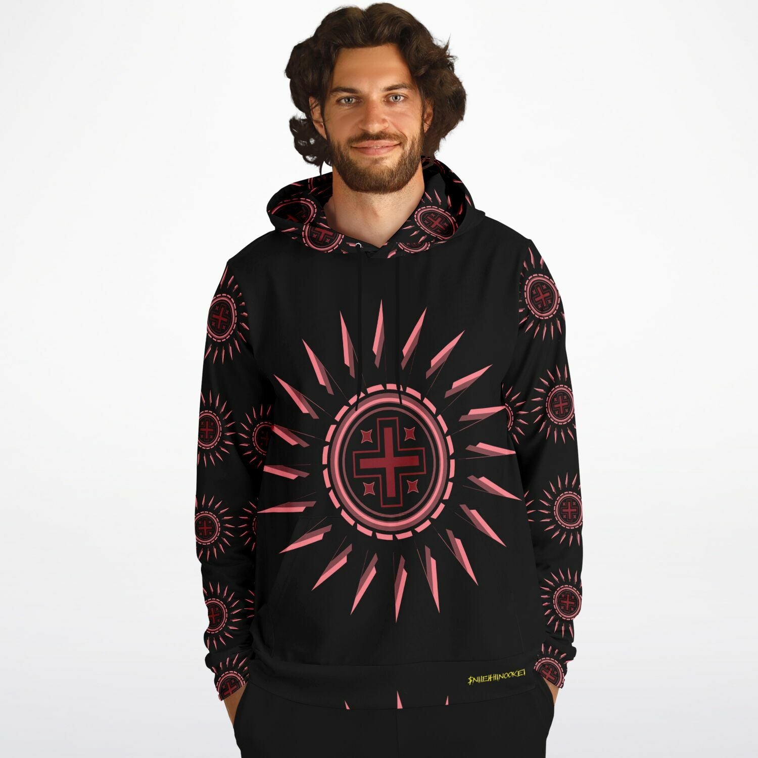 $NiieihiiNookei Athletic Hoodie - AOP