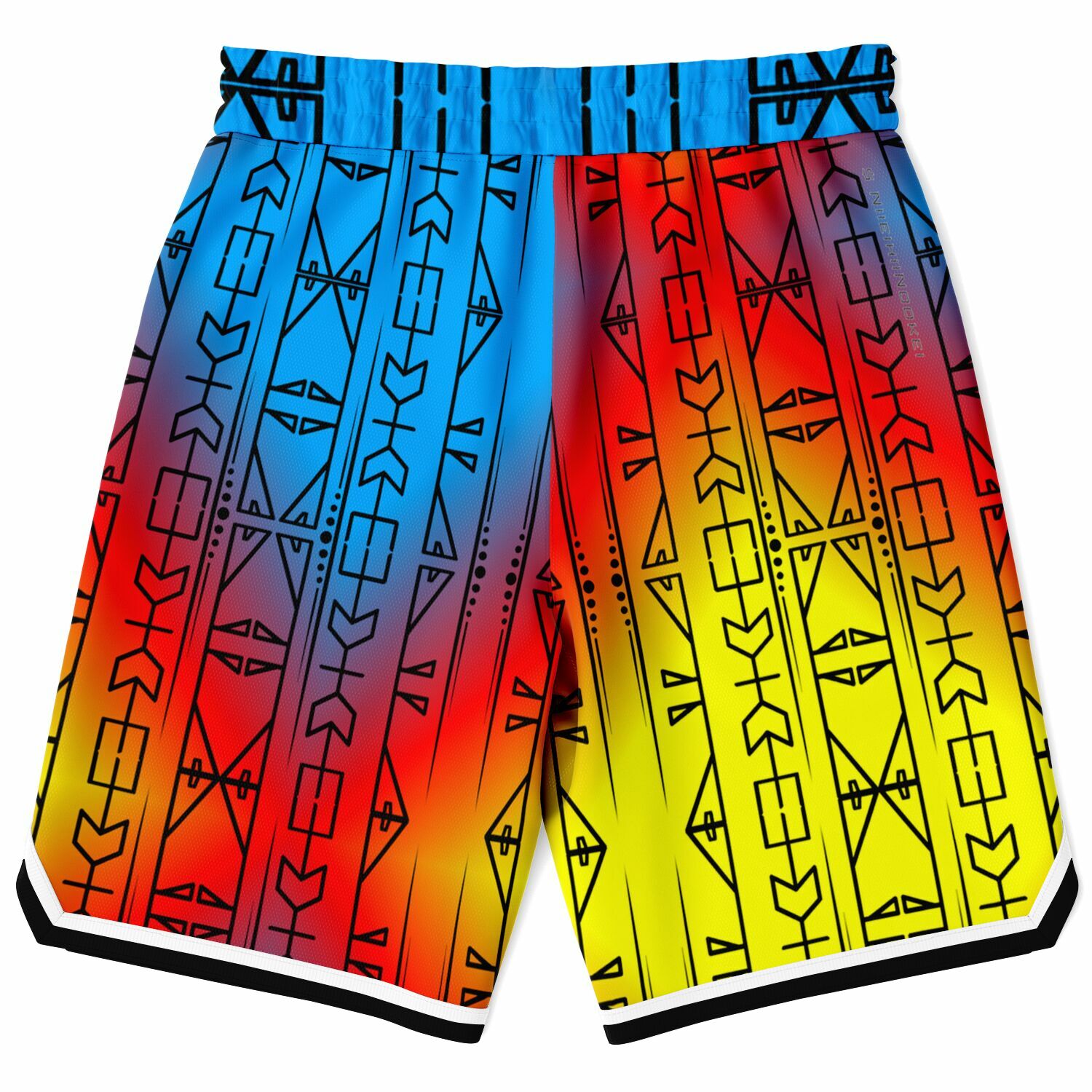 $NiieihiiNookei Basketball Short Rib - AOP