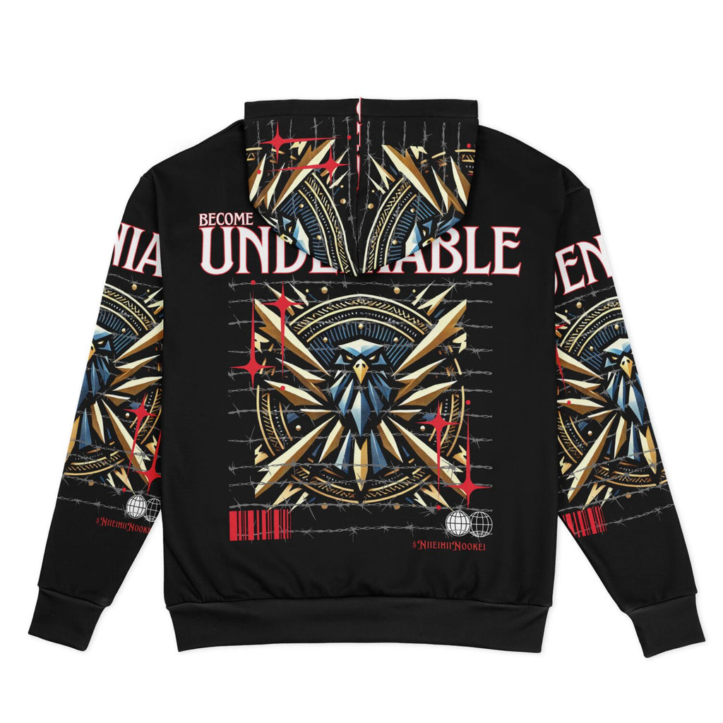 $NiieihiiNookei Heavyweight Oversized Hoodie - AOP