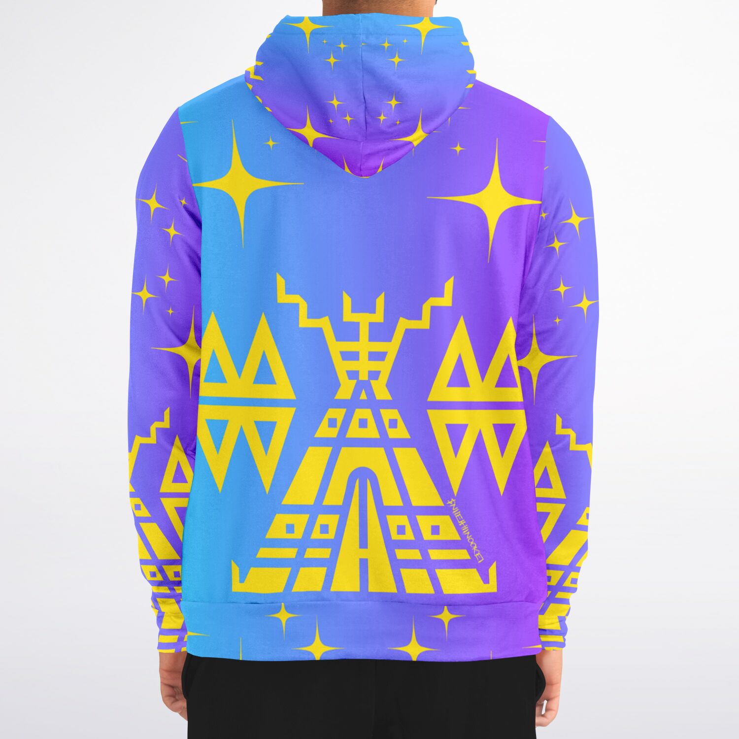 $NiieihiiNookei Fashion Zip-Up Hoodie - AOP