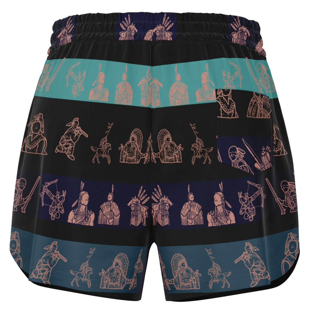 $NiieihiiNookei Athletic Loose Shorts - AOP