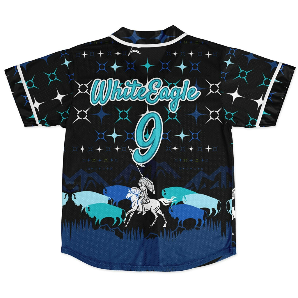#9 WhiteEagle Premium Baseball Jersey - AOP