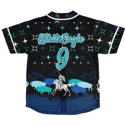 #9 WhiteEagle Premium Baseball Jersey - AOP
