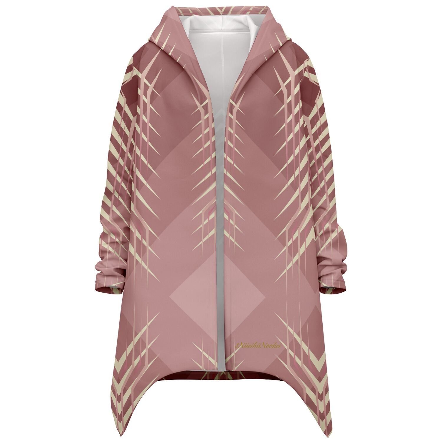 $NiieihiiNookei Fashion Elongated Cloak - AOP