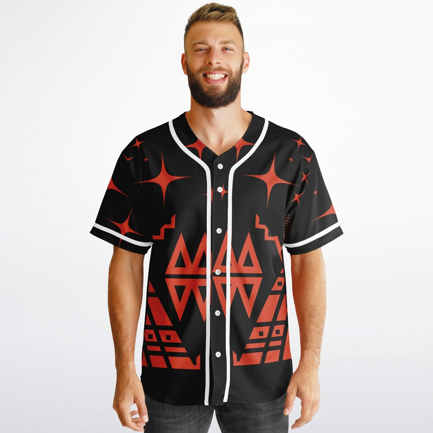 Reversible Baseball Jersey - AOP