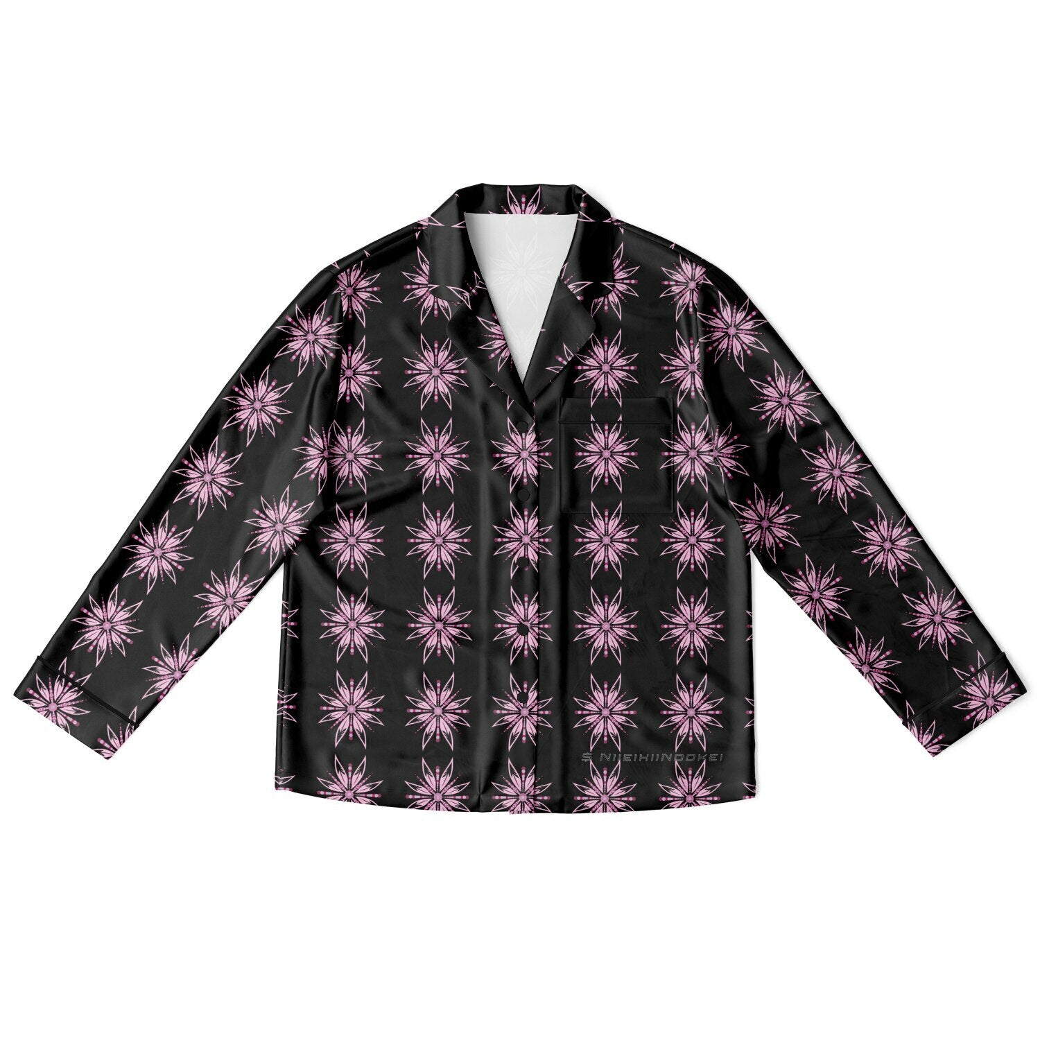 $NiieihiiNookei Women's Satin Pajamas - AOP