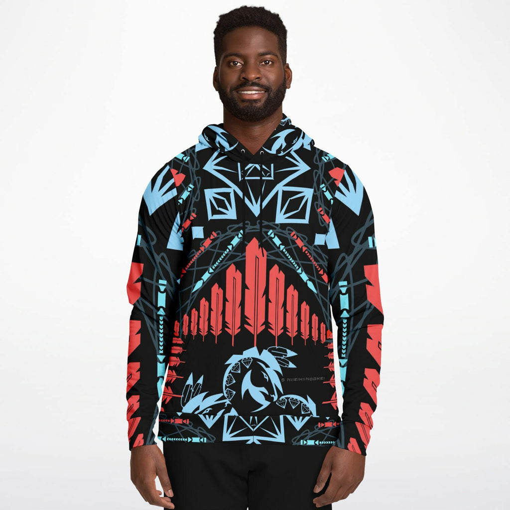 $NiieihiiNookei Athletic Hoodie - AOP