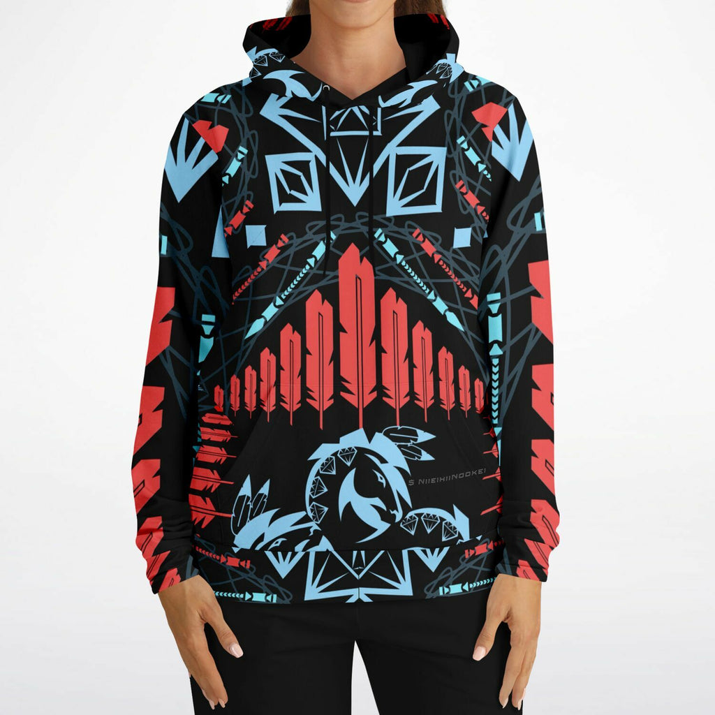 $NiieihiiNookei Athletic Hoodie - AOP