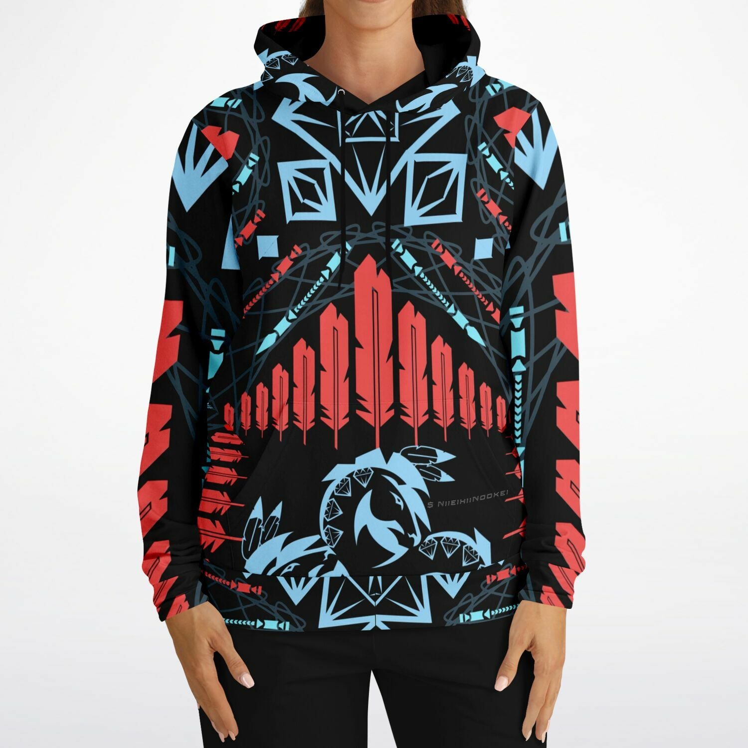 $NiieihiiNookei Athletic Hoodie - AOP