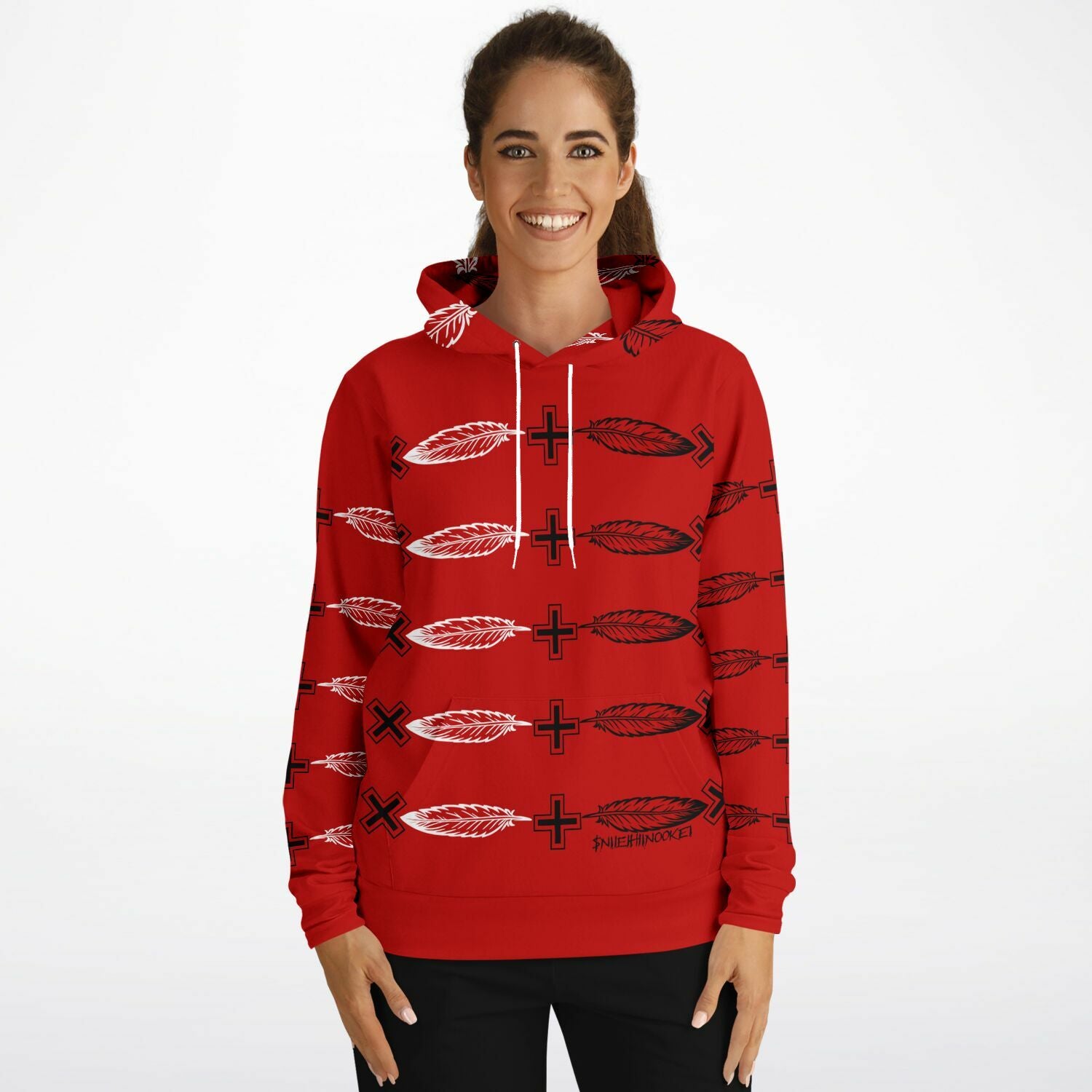 $NiieihiiNookei Athletic Hoodie - AOP