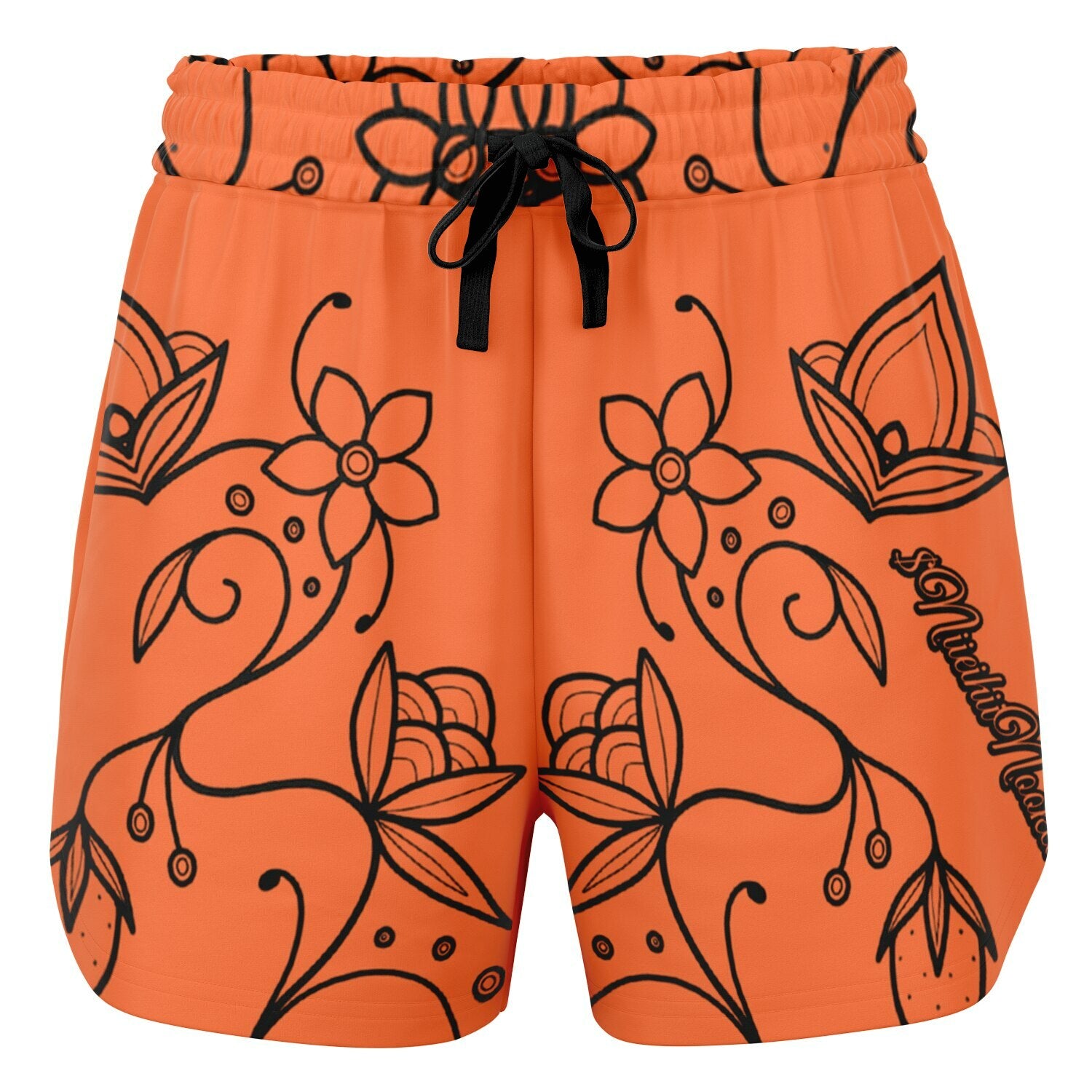 $NiieihiiNookei Athletic Loose Shorts - AOP