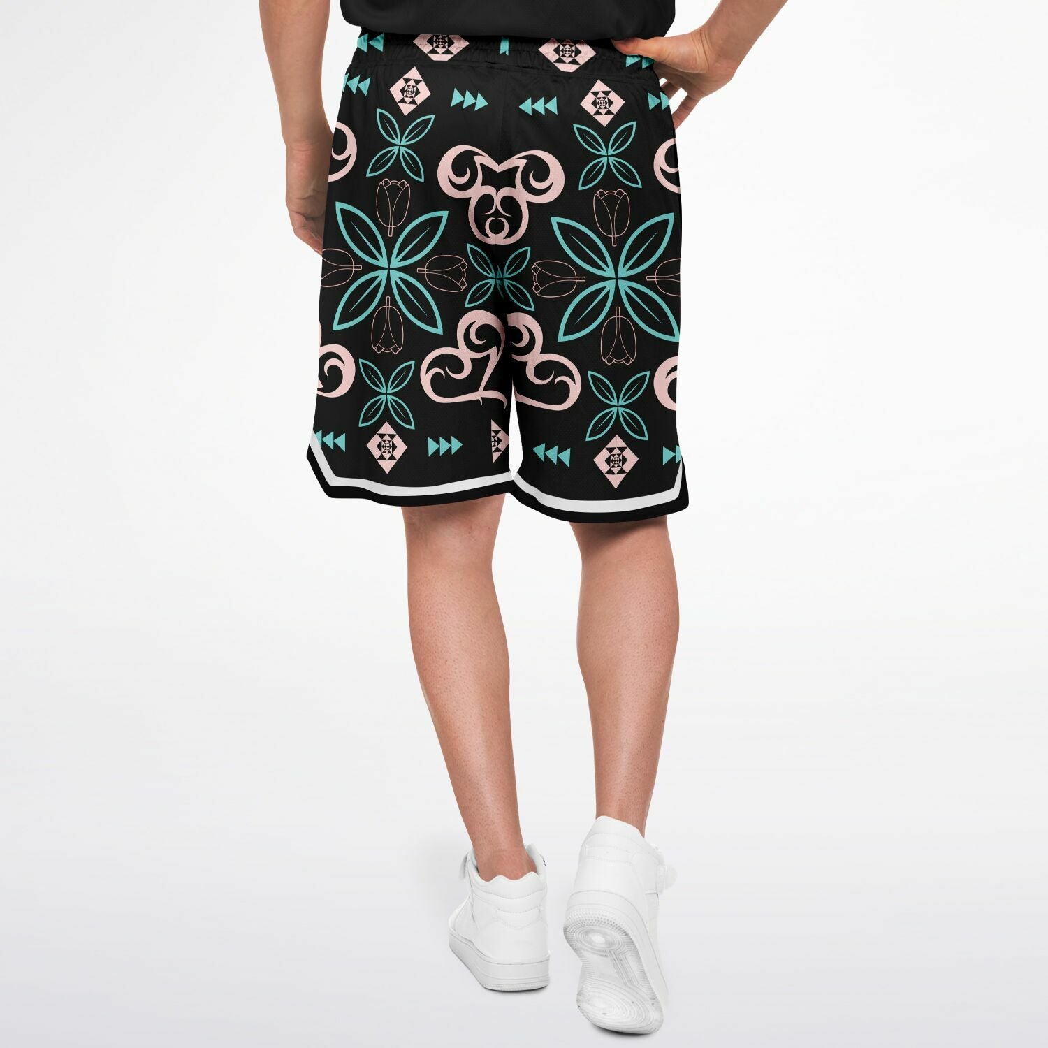 $NiieihiiNookei Basketball Short Rib - AOP