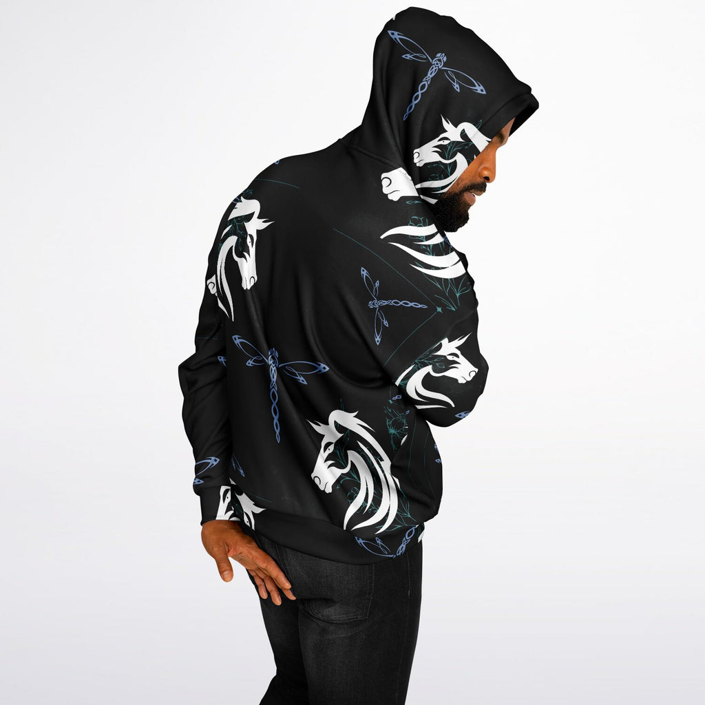 $NiieihiiNookei Heavyweight Oversized Hoodie - AOP