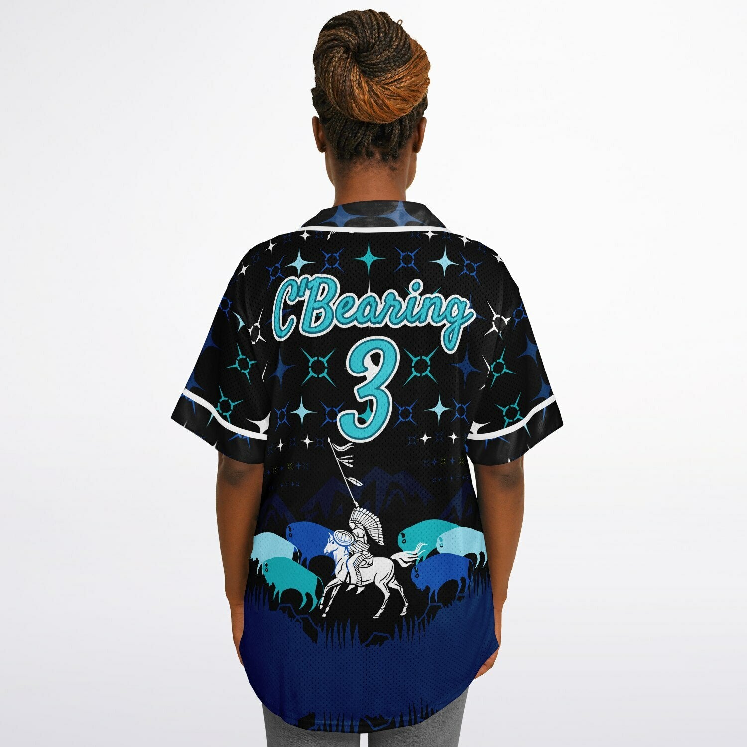 #3 C'Bearing Premium Baseball Jersey - AOP