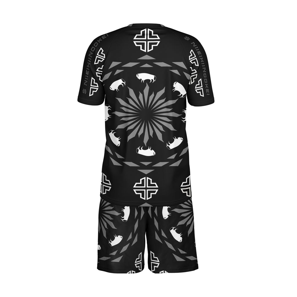 $NiieihiiNookei Men's Athletic Set - AOP