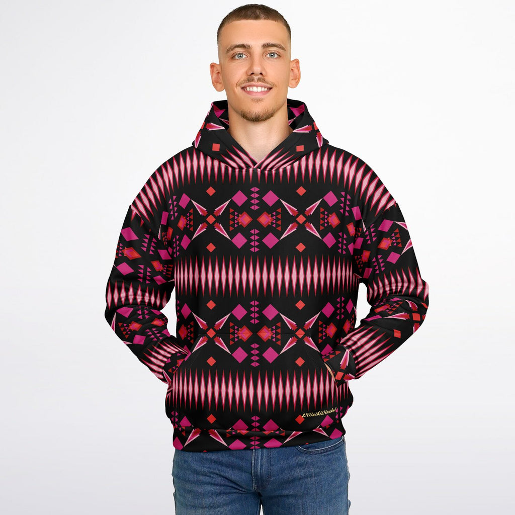 $NiieihiiNookei Heavyweight Oversized Hoodie - AOP