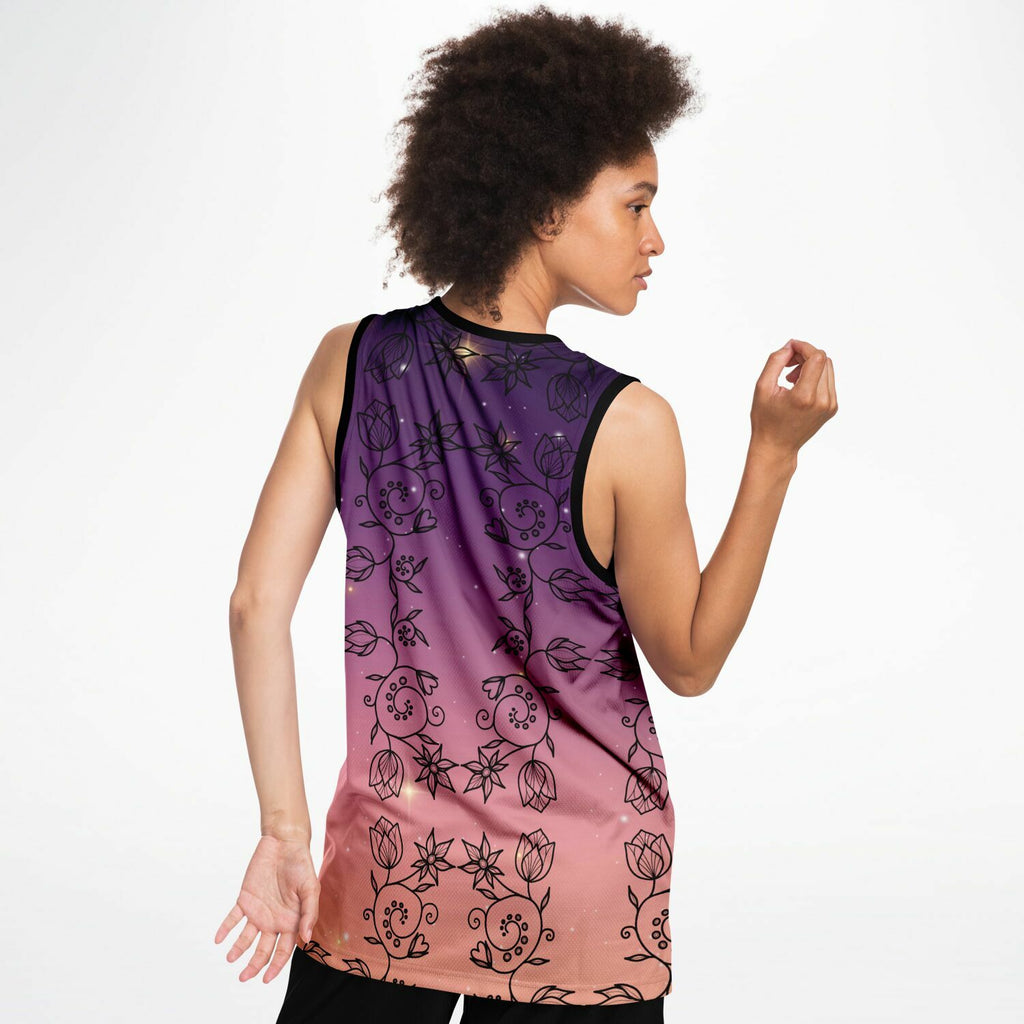 $NiieihiiNookei Basketball Jersey Rib - AOP
