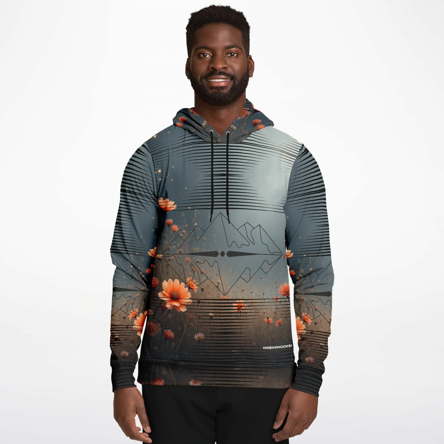 $NiieihiiNookei Athletic Hoodie - AOP