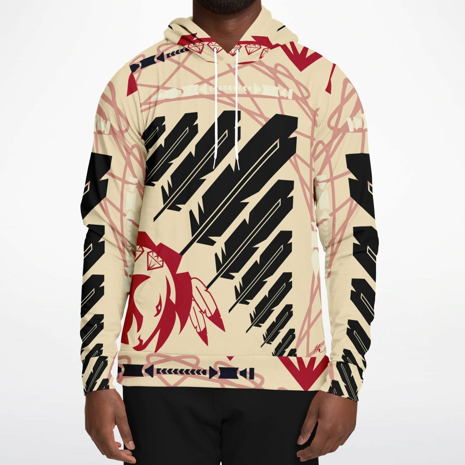$NiieihiiNookei Design Fashion Hoodie - AOP