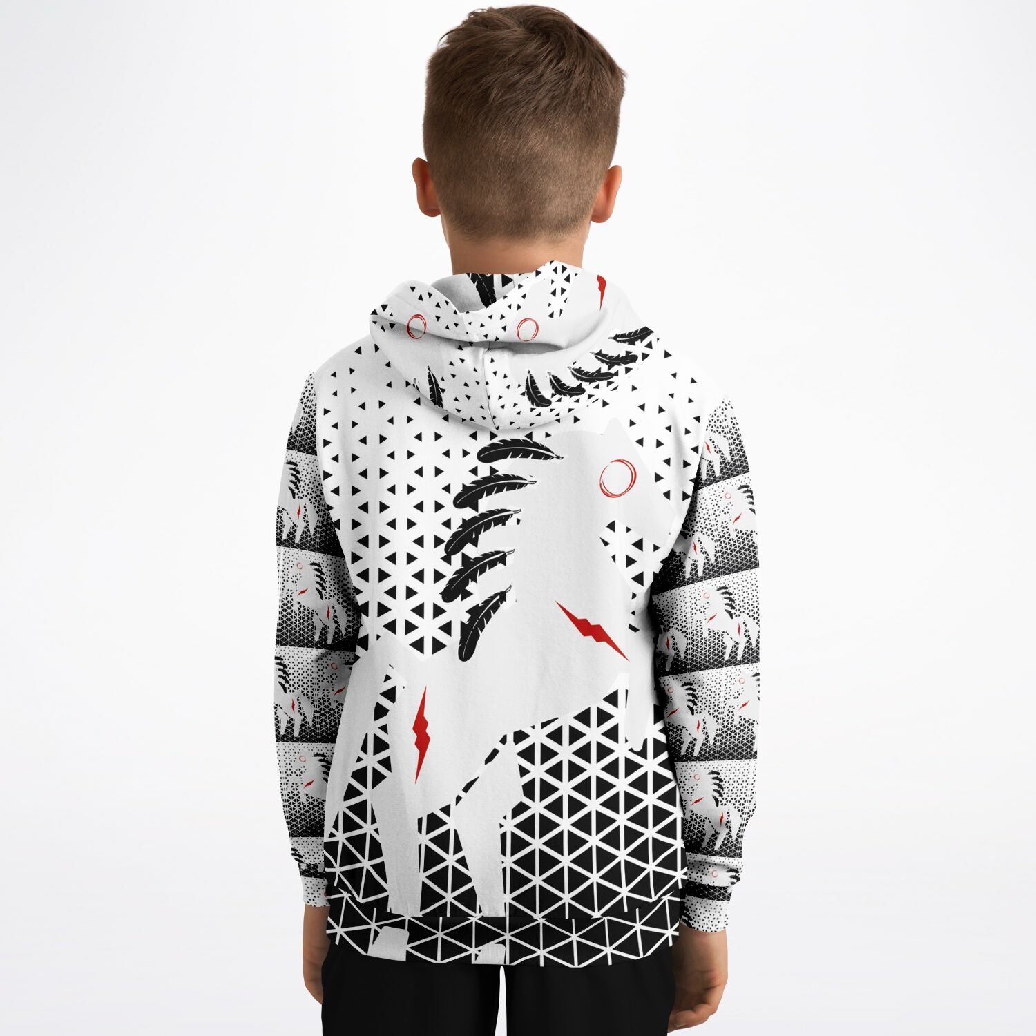$NiieihiiNookei Fashion Kids Hoodie - AOP