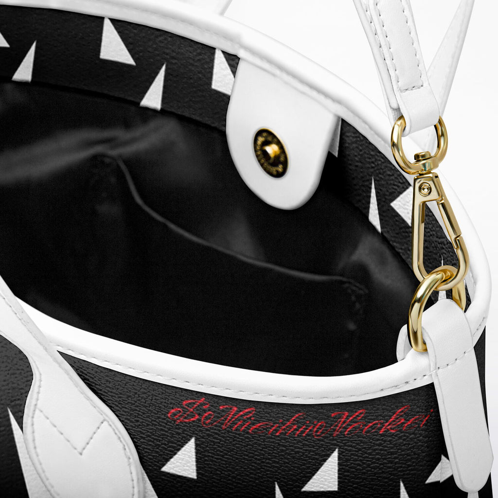 $NiieihiiNookei Leather Tote Bag - AOP