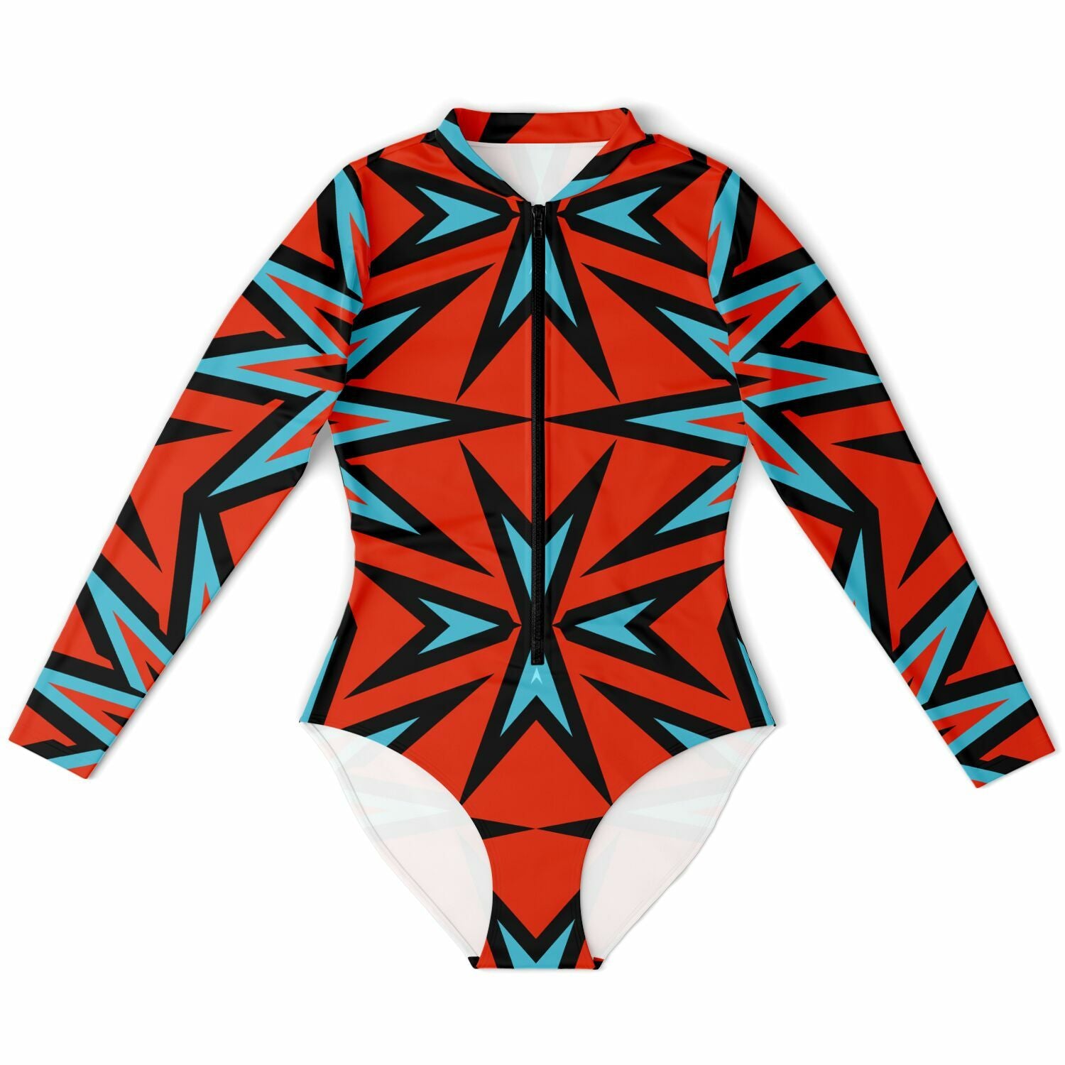 $NiieihiiNookei Bodysuit Long Sleeve - AOP