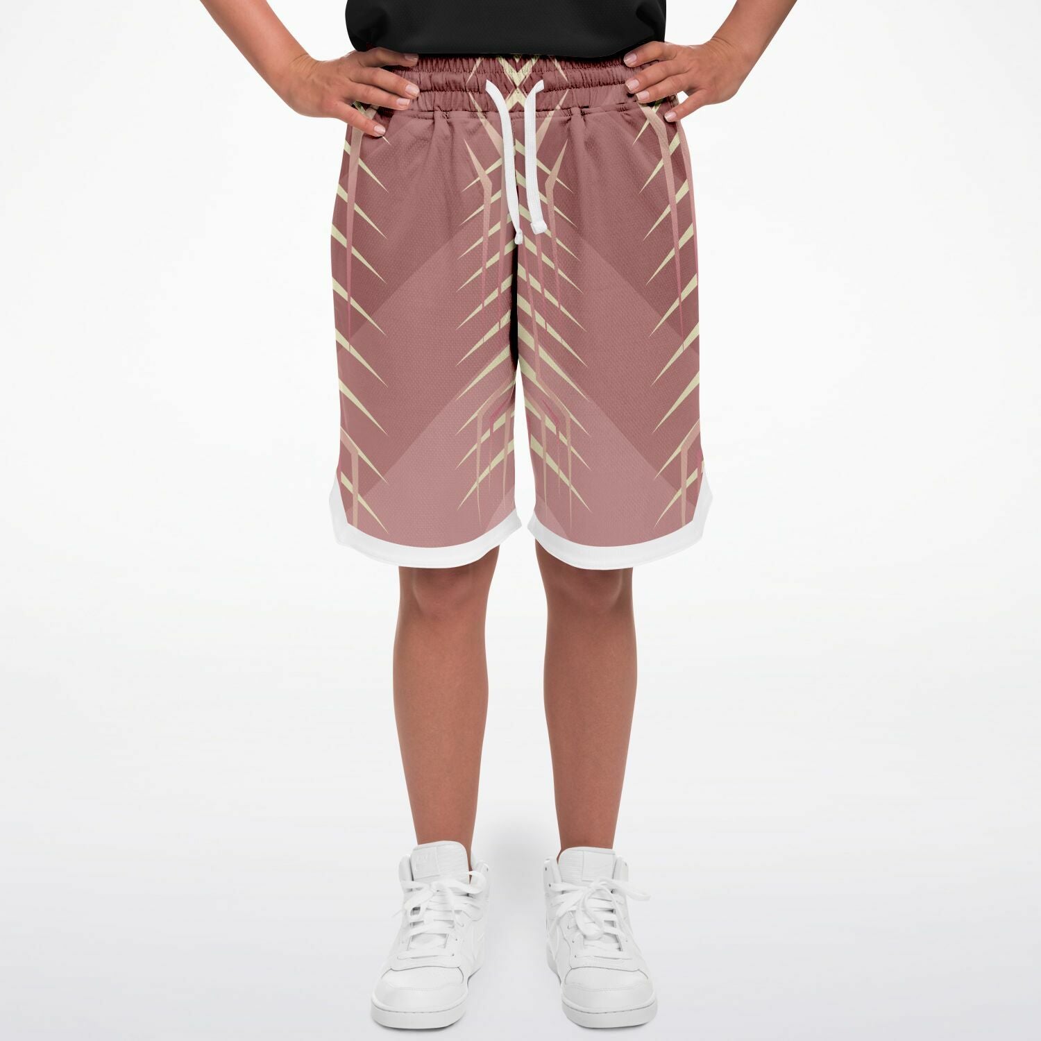 $NiieihiiNookei Basketball Short Rib - AOP
