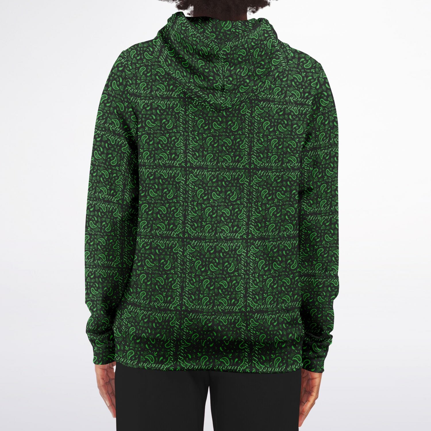 $NiieihiiNookei Athletic Zip-Up Hoodie - AOP
