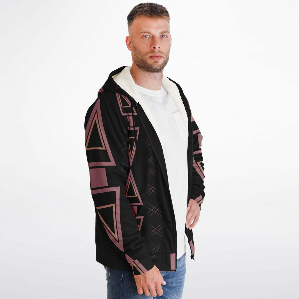 $NiieihiiNookei Microfleece Ziphoodie - AOP