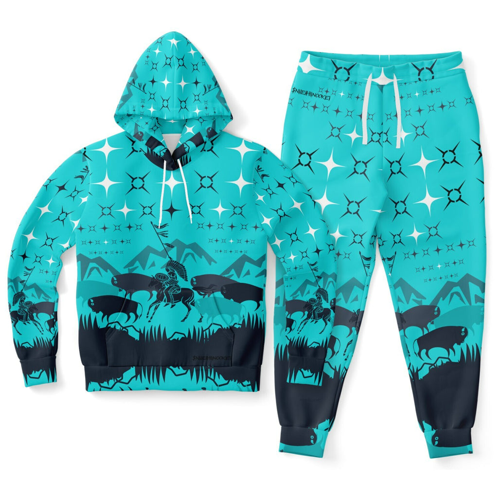 $NiieihiiNookei Hoodie & Jogger Set - AOP