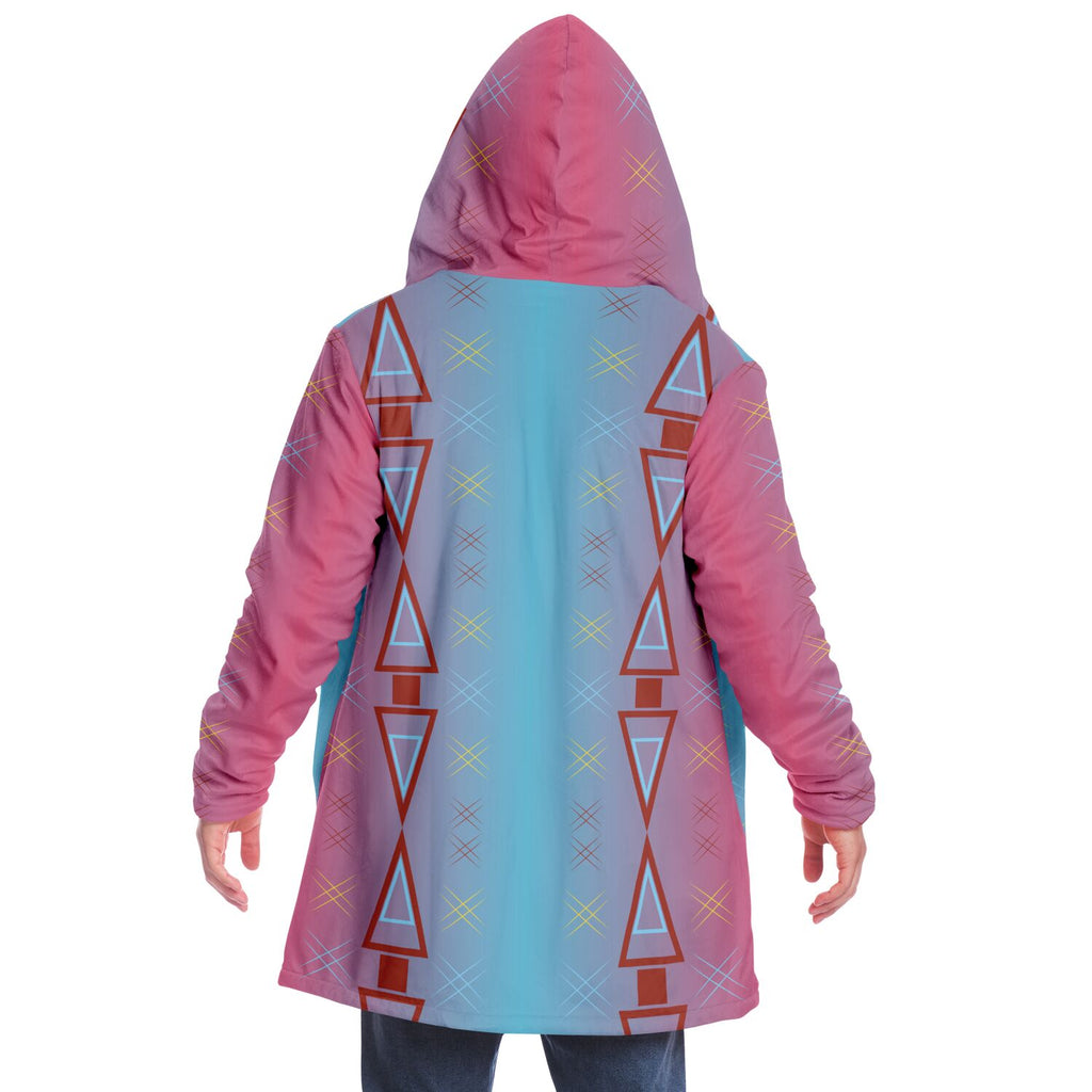 $NiieihiiNookei Microfleece Cloak - AOP