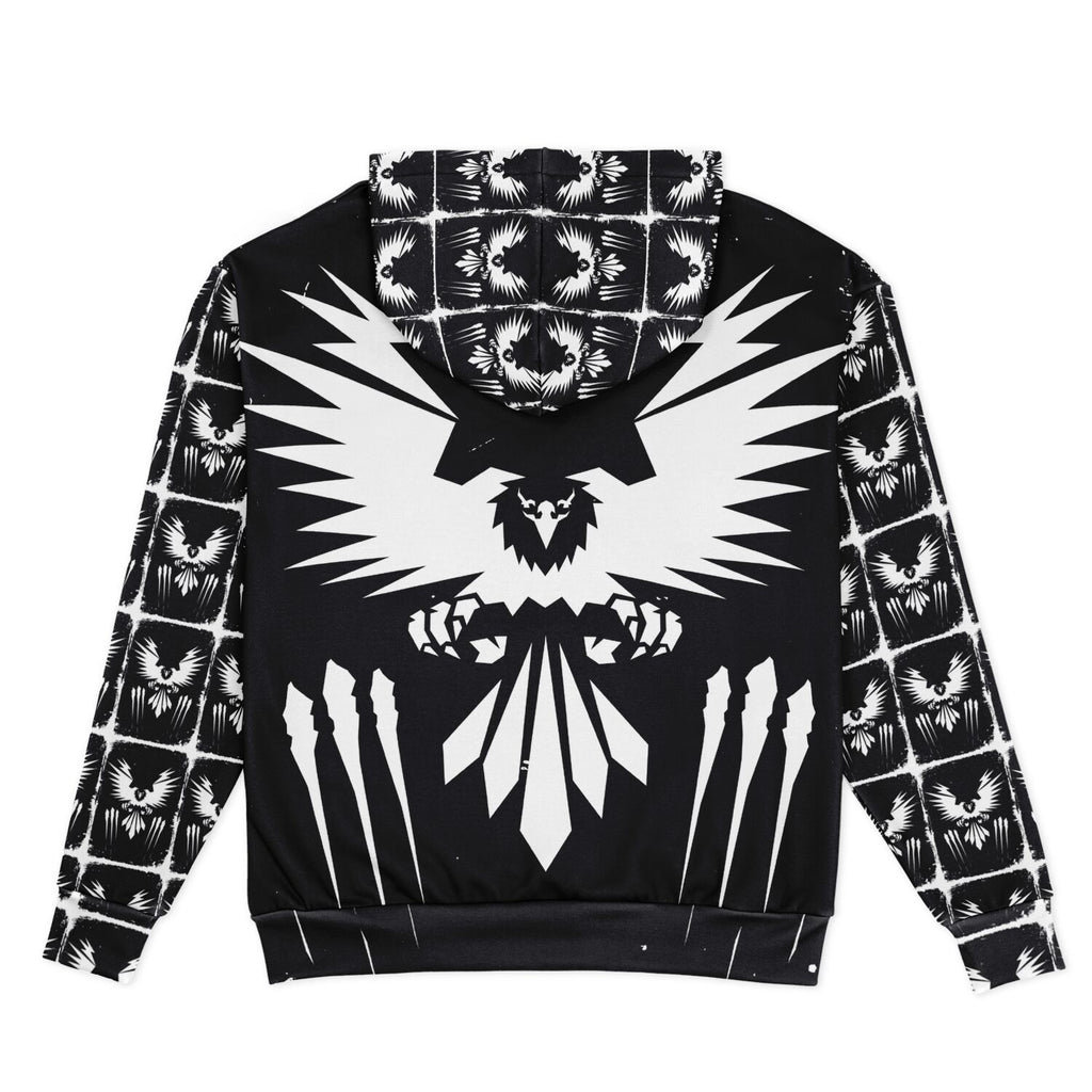 $NiieihiiNookei Graphic Design Heavyweight Oversized Hoodie - AOP