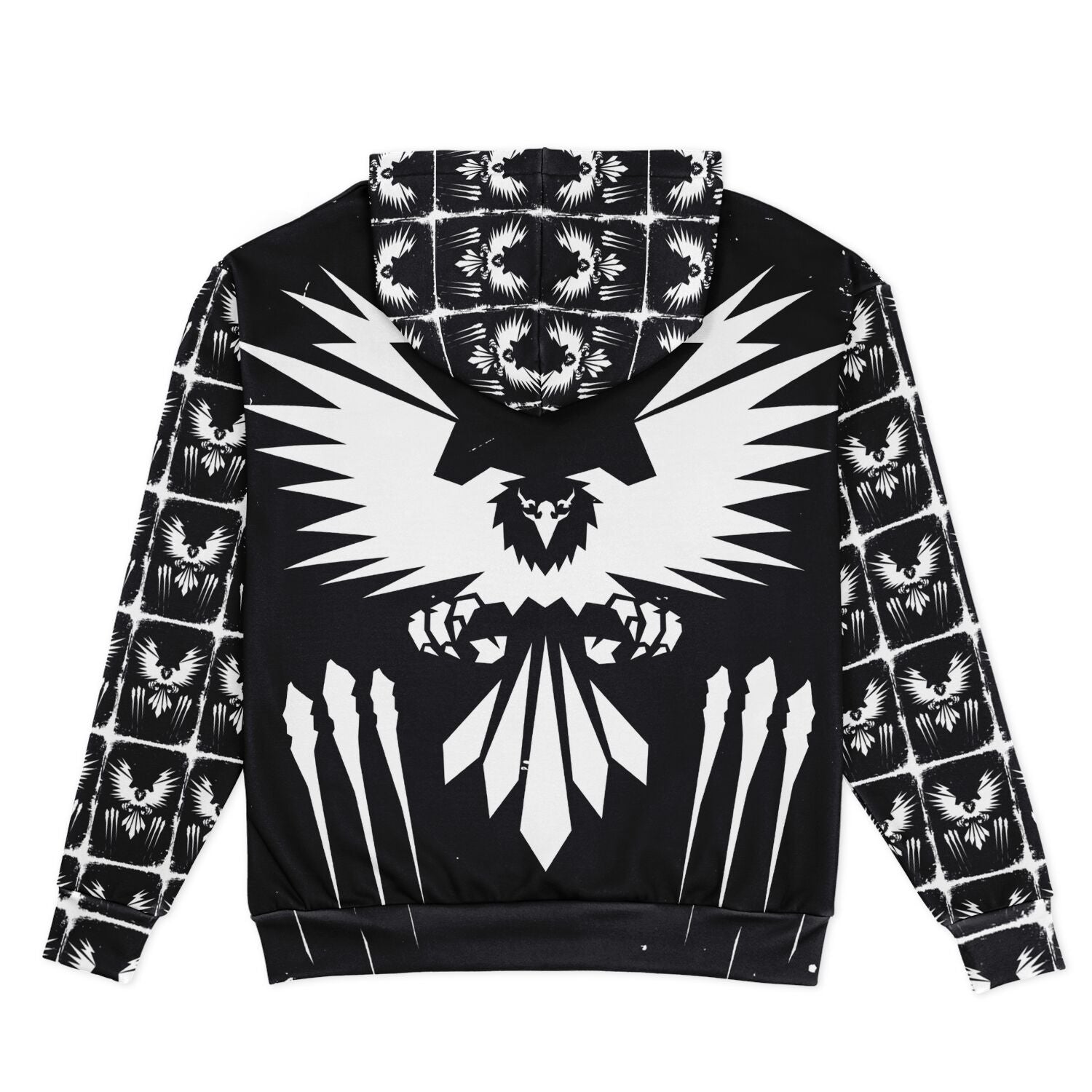 $NiieihiiNookei Graphic Design Heavyweight Oversized Hoodie - AOP