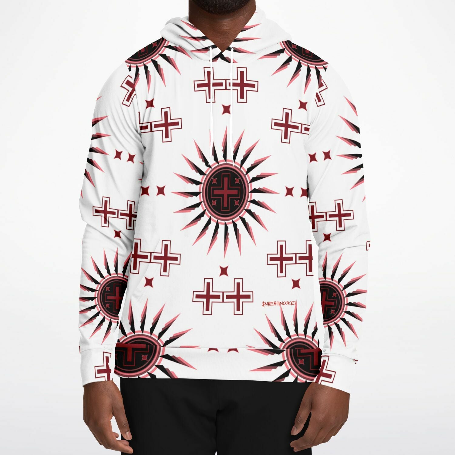 $NiieihiiNookei Athletic Hoodie - AOP