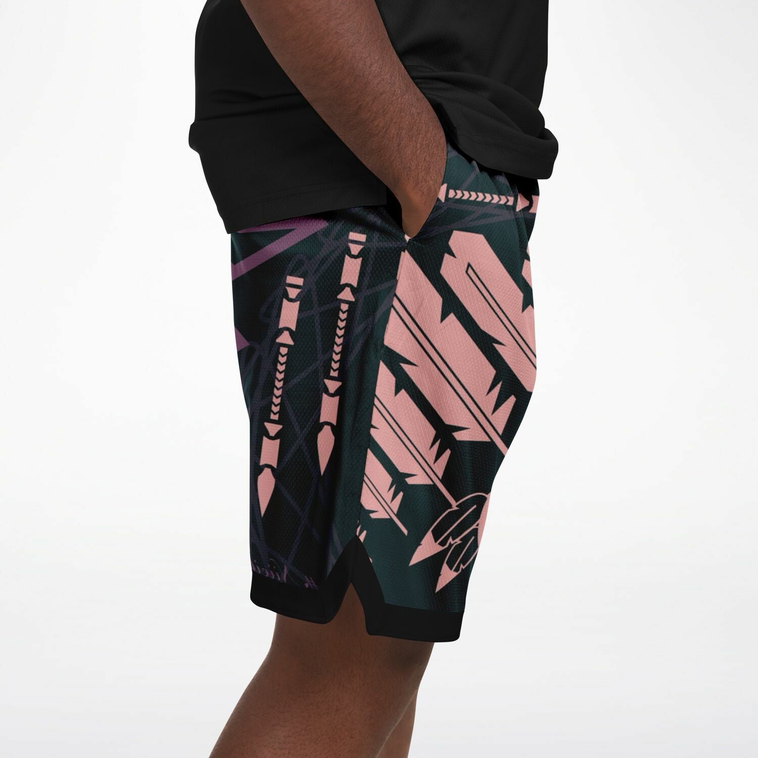 $NiieihiiNookei Basketball Short Rib - AOP