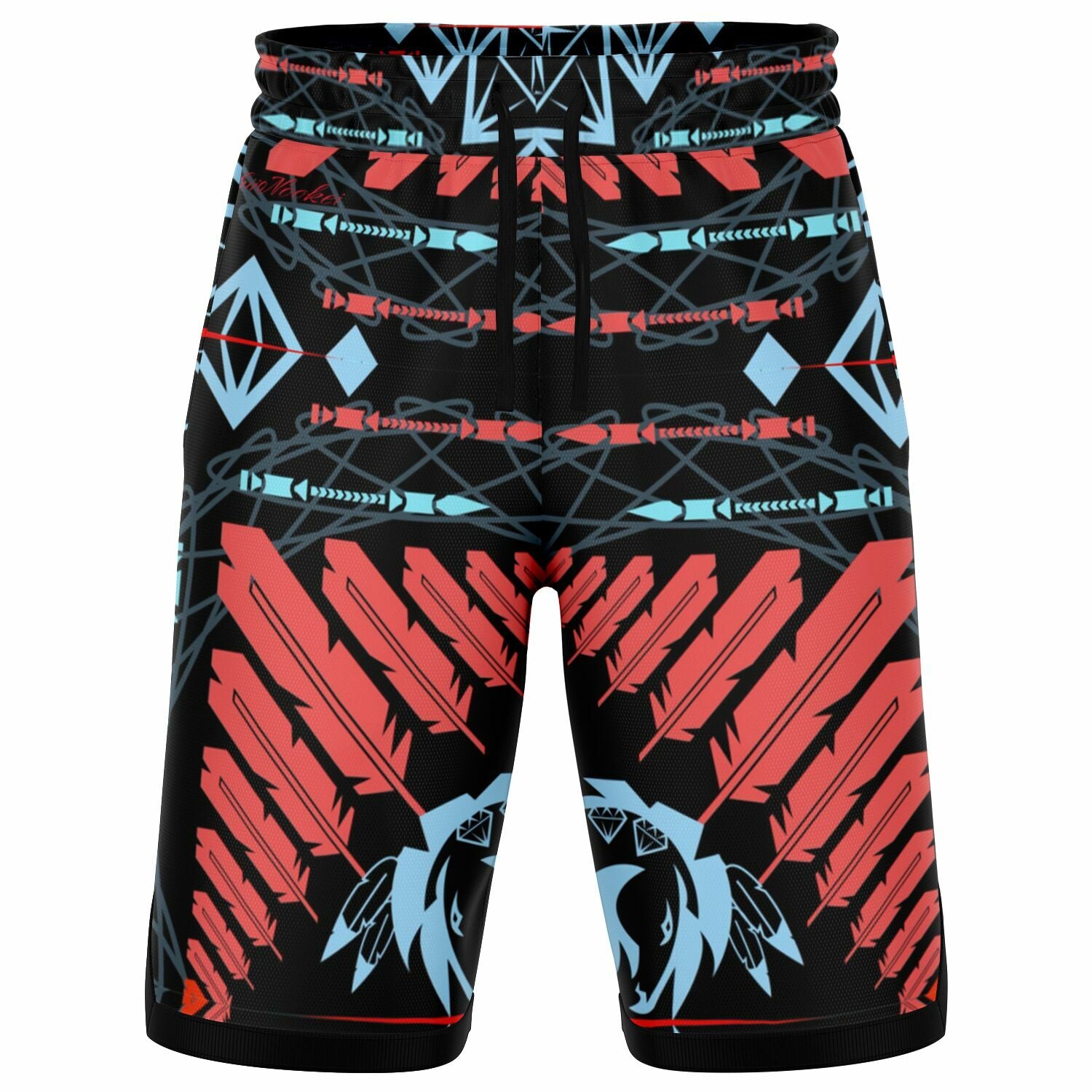 $NiieihiiNookei Basketball Short Rib - AOP