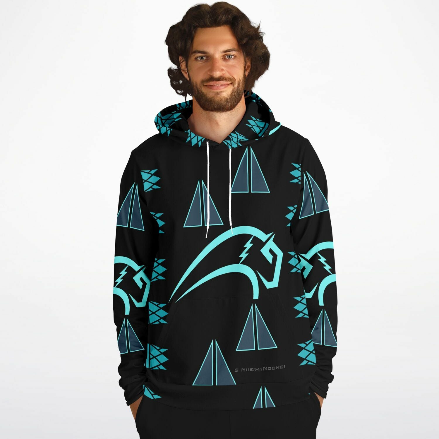 $NiieihiiNookei Athletic Hoodie - AOP