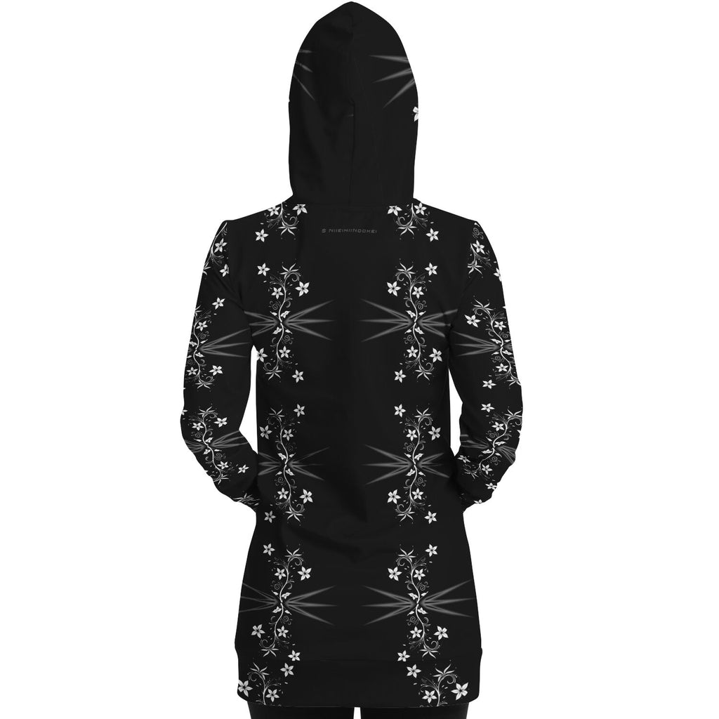 $NiieihiiNookei Athletic Longline Hoodie - AOP
