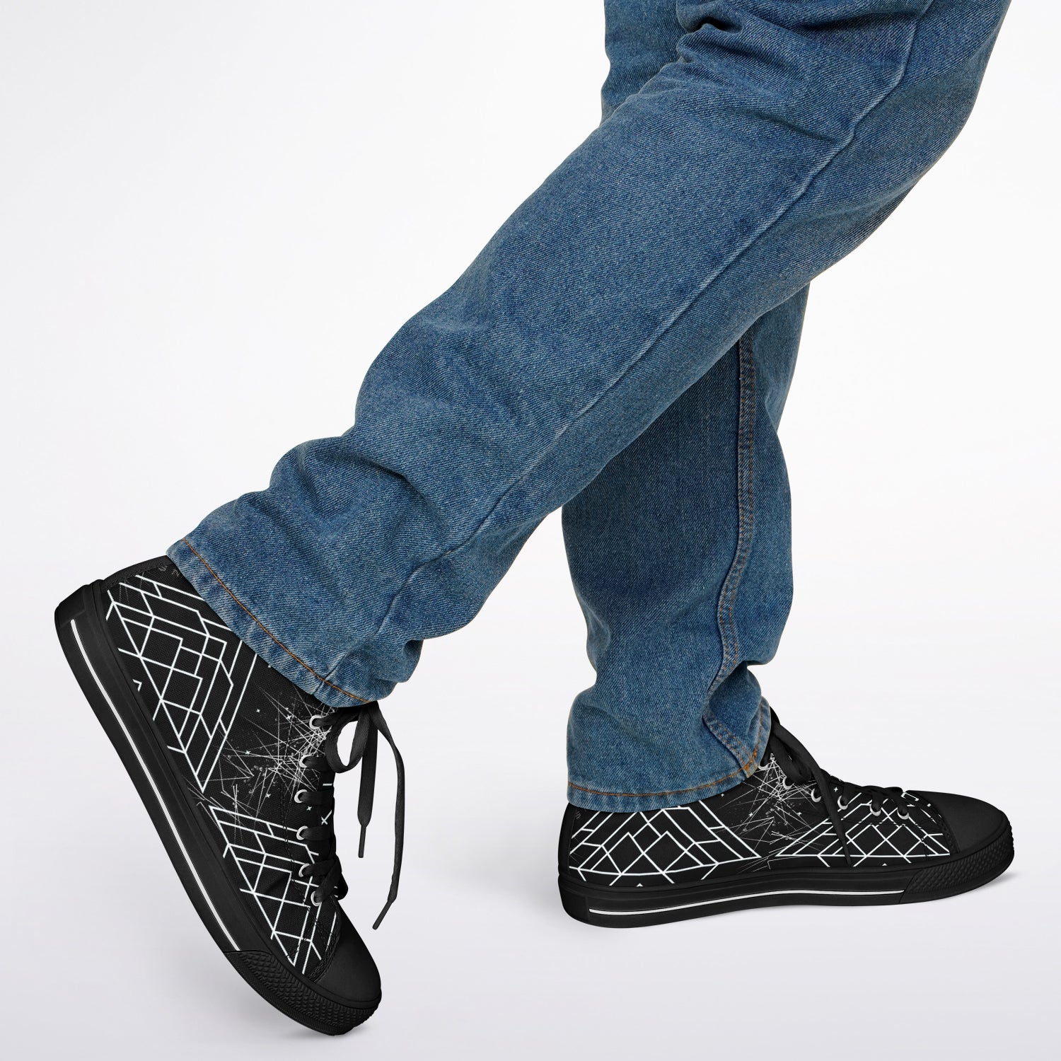 $NiieihiiNookei Urban Peak High Top Shoes - AOP
