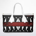 $NiieihiiNookei Leather Tote Bag - AOP